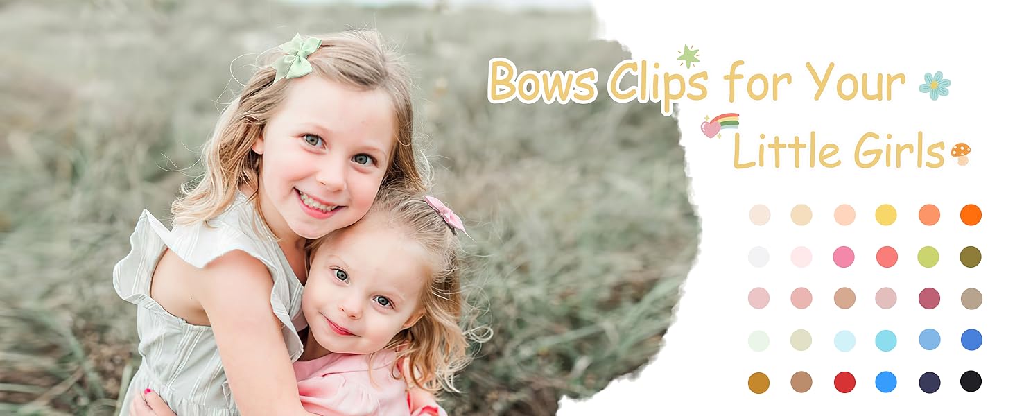 Mixed Color Hair Clips