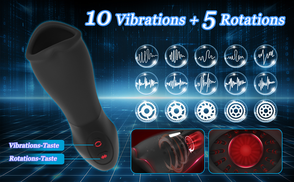 eichelvibrator eichelstimulation männer sextoysets für men elektrische cup-masturbatoren