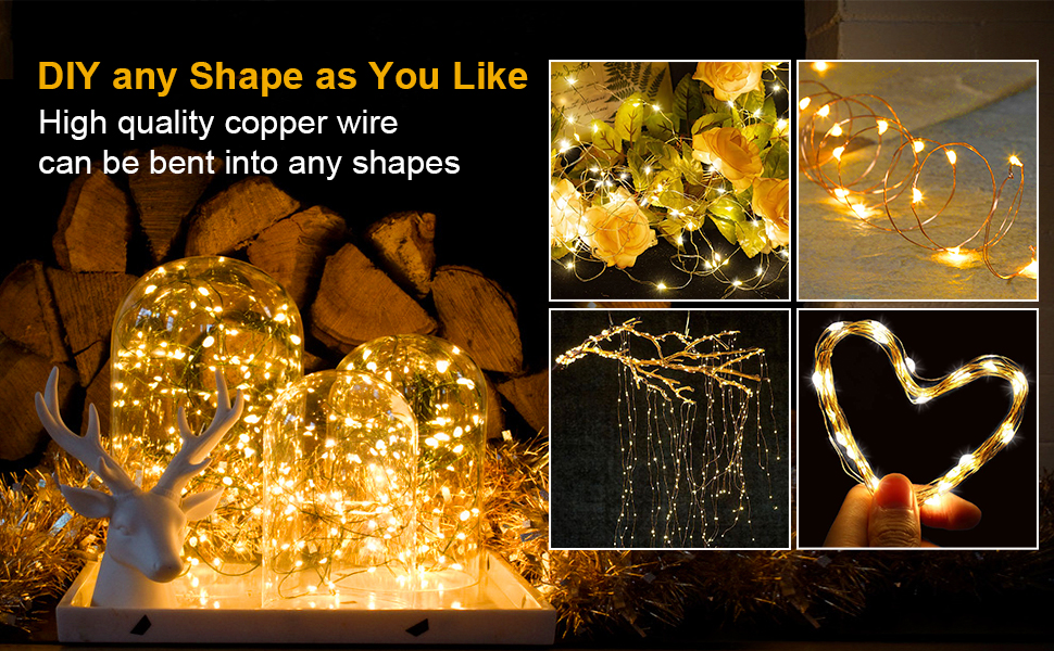 DTY solar fairy lights