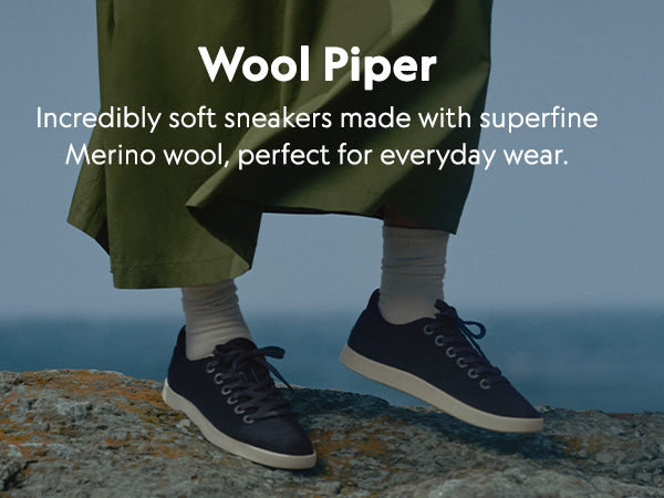 Amazon.com | Allbirds Women's Wool Piper Casual Sneakers