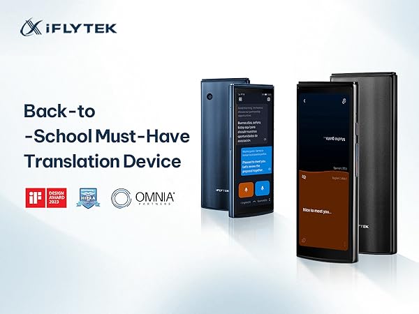 Amazon.com : iFLYTEK AI Language Translator Device — 60