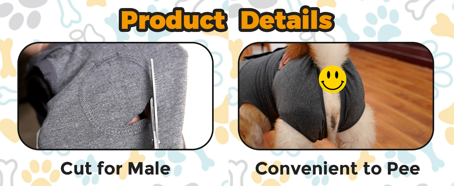dog onesie after surgery female