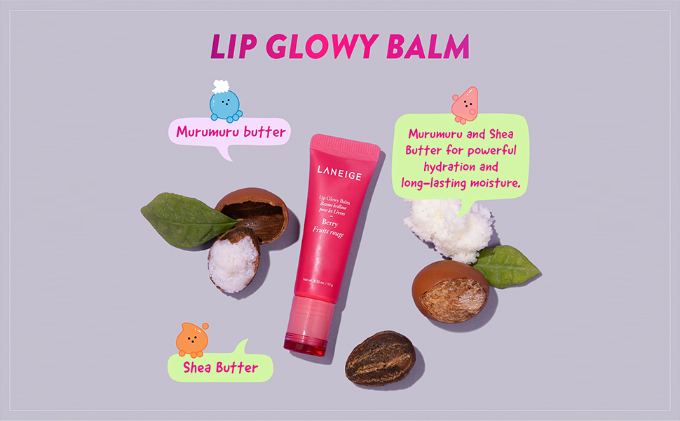 Laneige Lip Glowy Balm_Berry 10g