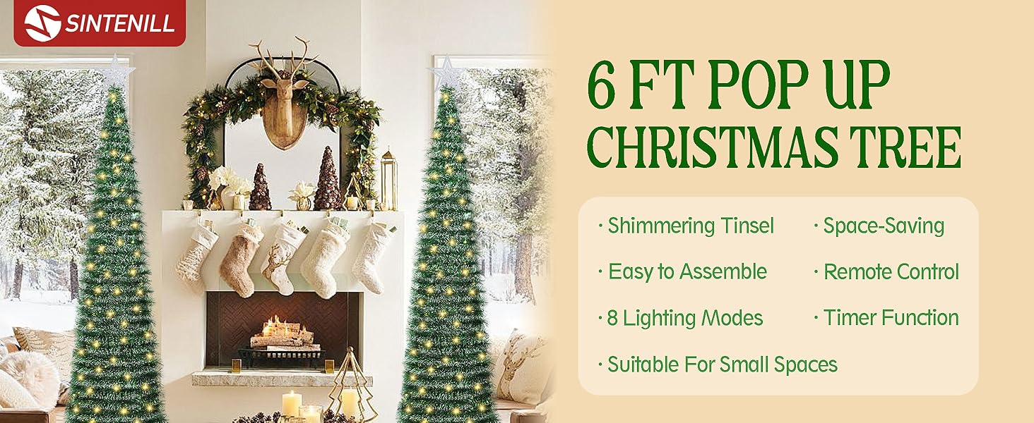 POp up Christmas tree