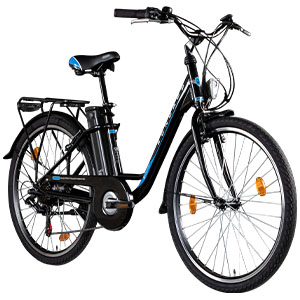 Zündapp Z505 E Bike Damen 28 Zoll E Damenfahrrad Elektro Fahrräder mit 6 Gängen Fahrrad Ebike Damen