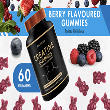 creatine gummies berry flavour