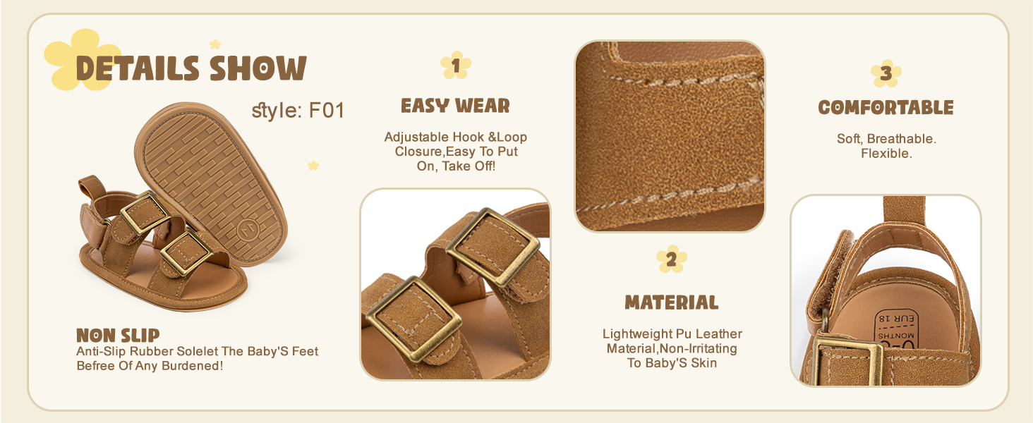infant sandals