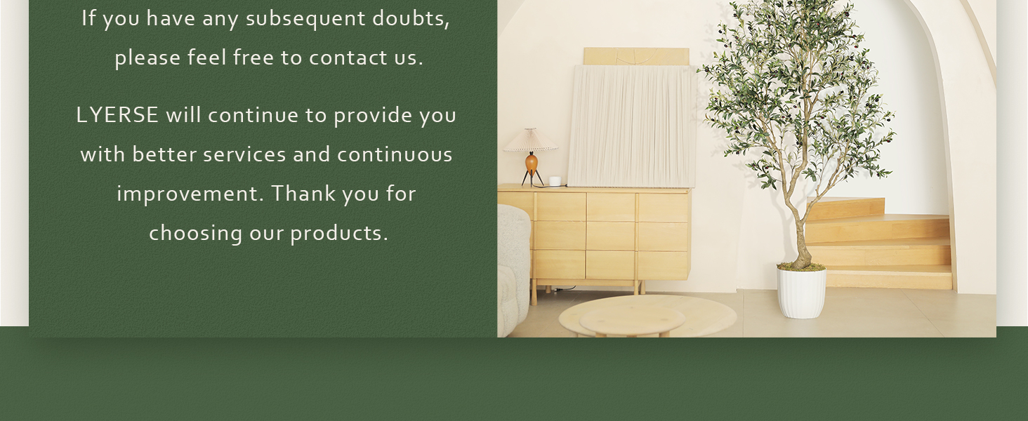 artificial olive tree