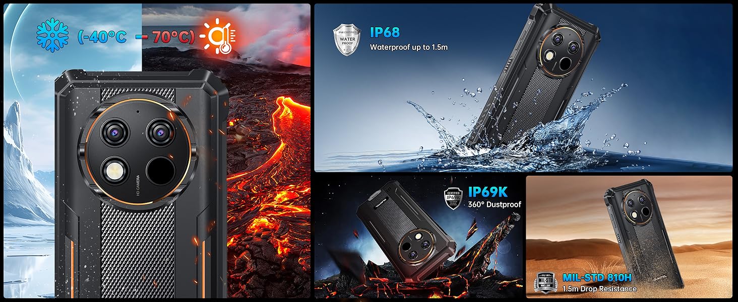 OUKITEL WP28S Movil Irrompible