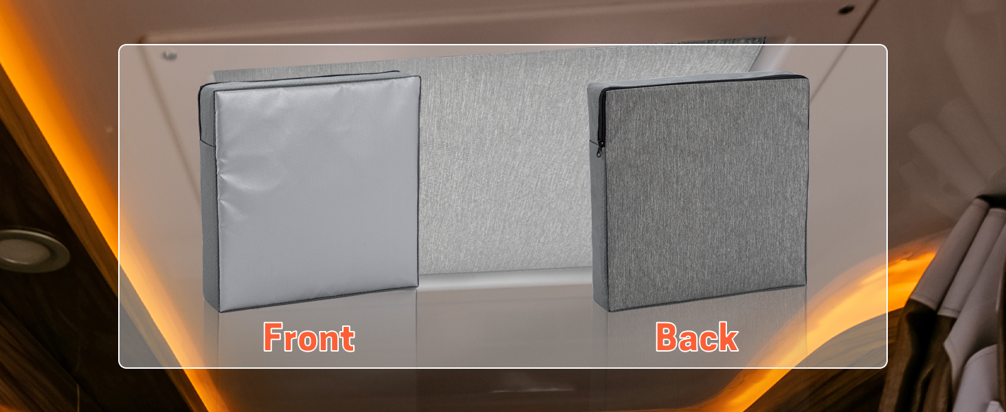 WISEPRO RV Vent Insulator, 2 Pack RV Sunroof Insulator with