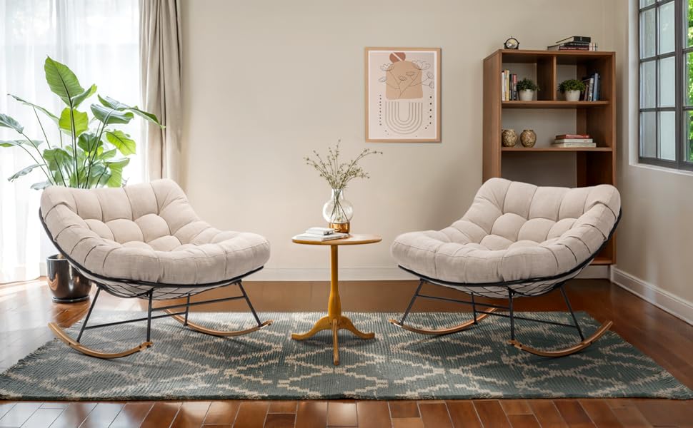 moon rocking chair