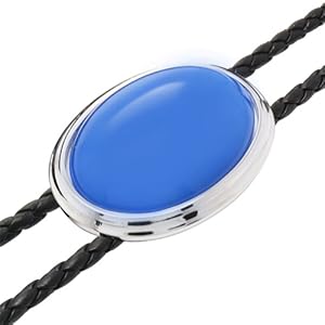 ♦天然石 古作 ヴィンテージ 手彫り 瑪瑙 寅 ループタイ 工芸品 骨董品 Amazon | [スワンク] 青瑪瑙 ブルー アゲート ストーン