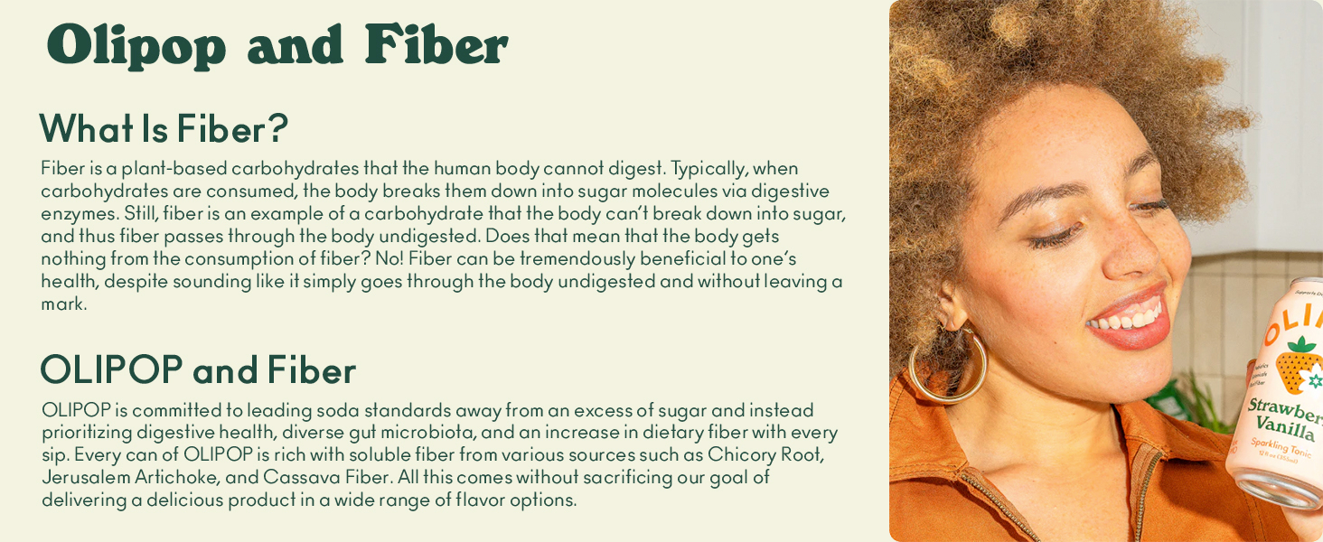olipop and fiber