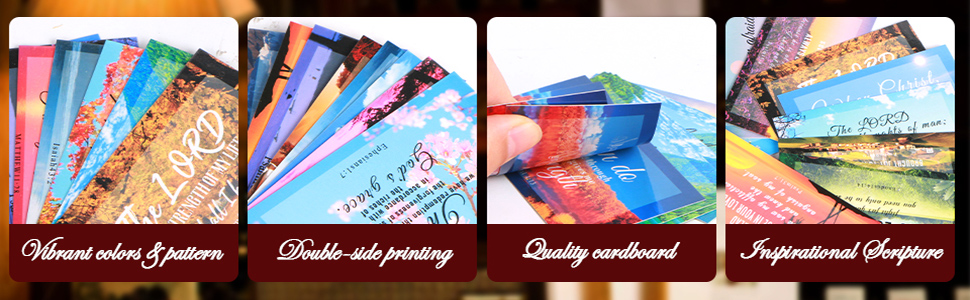 scripture cards with bible verses