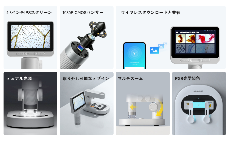 Amazon.co.jp: BEAVERLABデジタル顕微鏡ダーウィンM2 人気 100