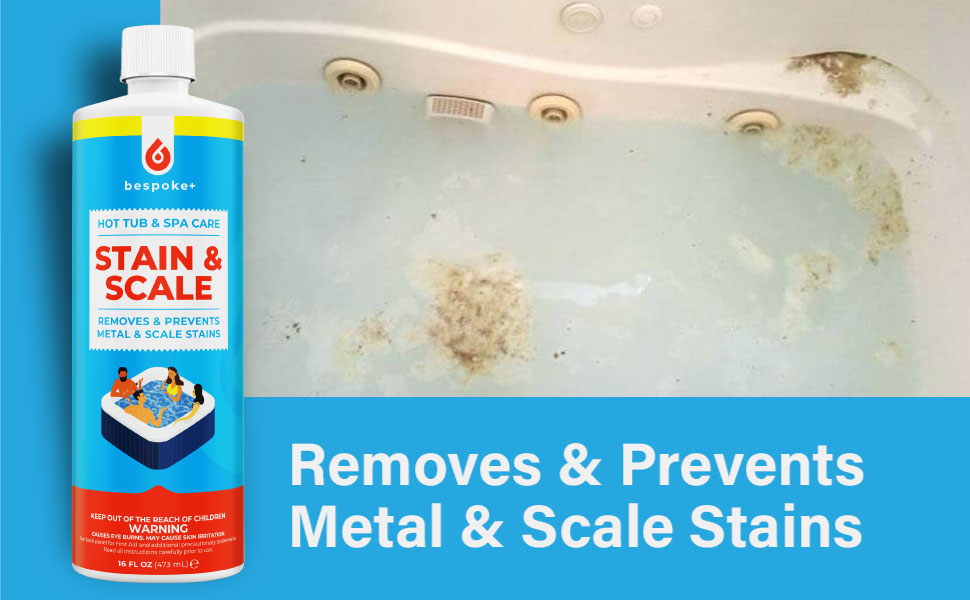 Spa Stain and Scale Control for Hot Tub, Spa Descaler