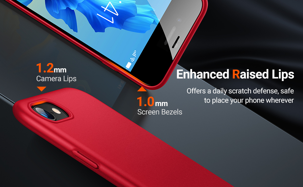 TORRAS iPhone 7 Case/iPhone 8 Case/iPhone SE 2020 Case, Ultra Thin Case