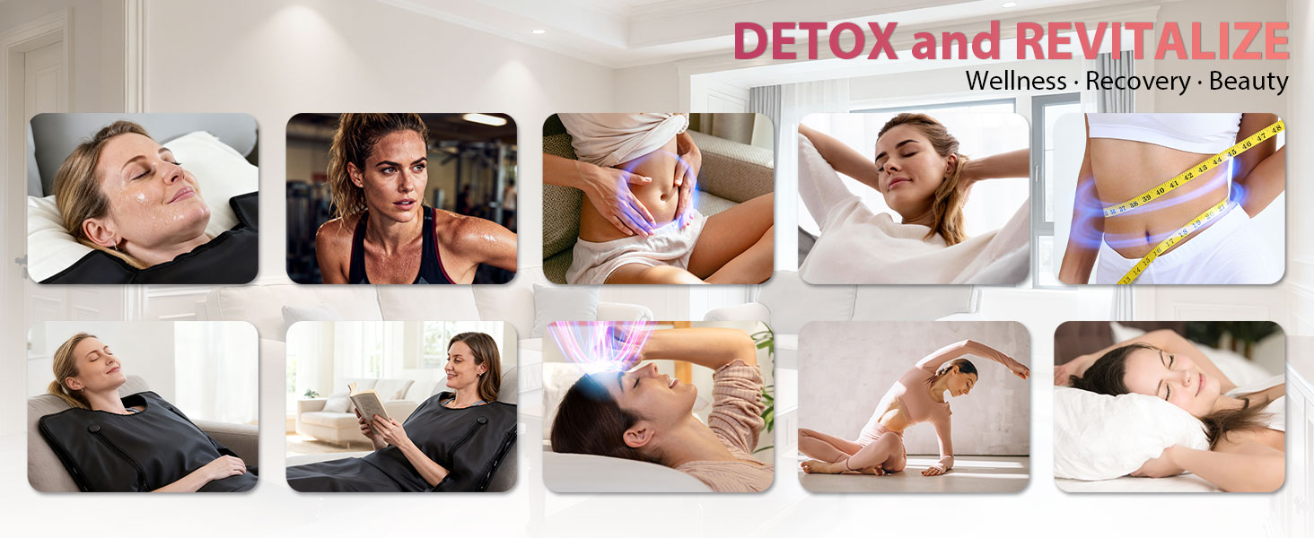 infrared sauna therapy blanket