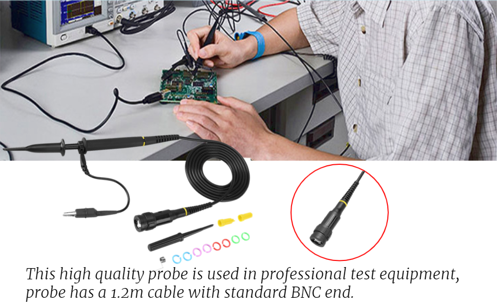 1pc P4060 BNC Oscilloscope Probe 1100 High Voltage 2000V 60MHz