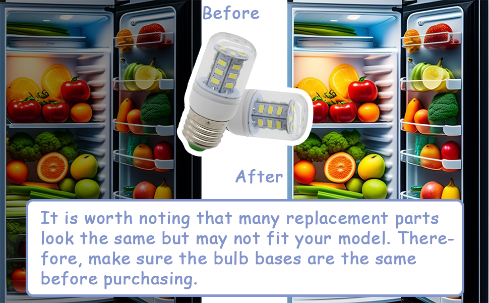 Amazon.com: Delixike 5304511738 LED Refrigerator Replace