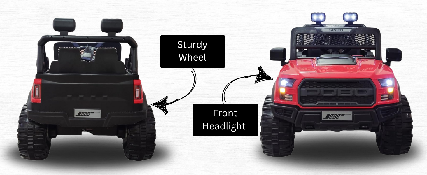 SPN-E2FA SHAKYA WORLD POBO Battery Operated Jeep