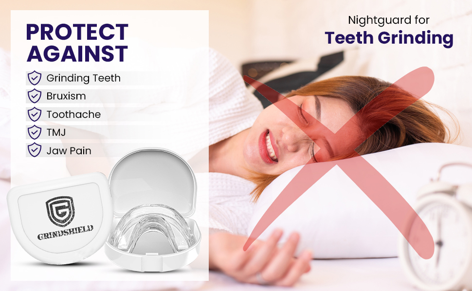 Amazon.com: Small Mouth Guard for Women – 2 Sizes, Custom Fit, Non - Best Night Guard For Jaw Clenching