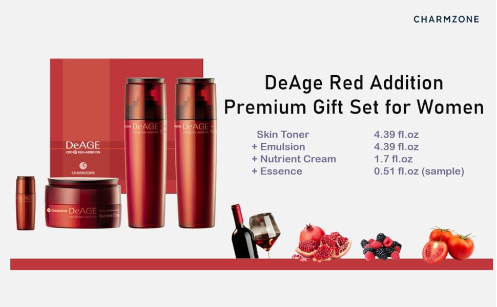 Anti-aging skincare Gift Set for Women mother grandma