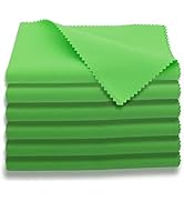 AAwipes Guitar Cloths Microfiber (6-Pack 12"x12" Cloths) Plush Polishing Cloths for Musical Instr...