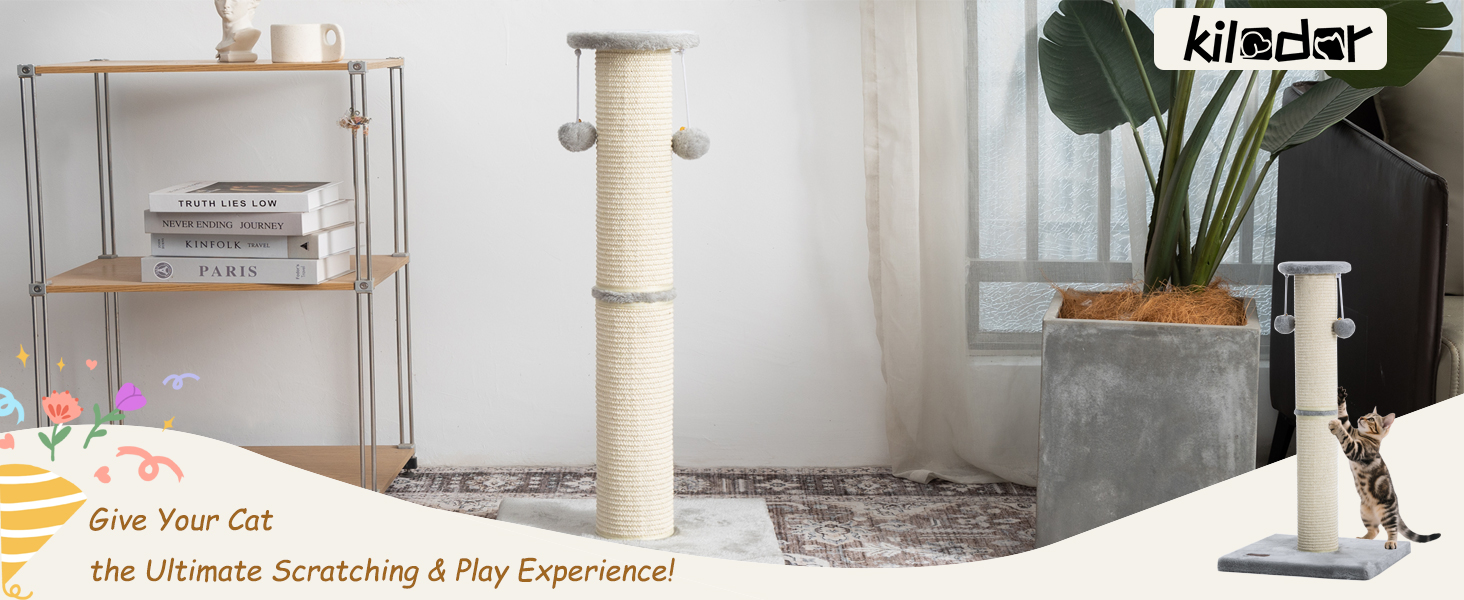Kilodor cat scratching post