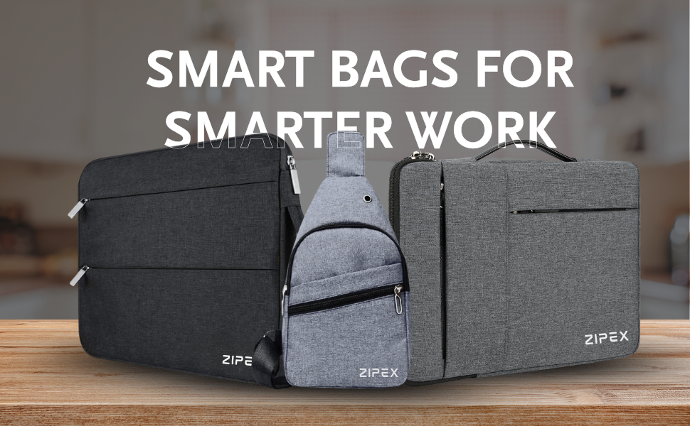 PHOTONIC 16-inch Laptop Case Laptop Charger Pouch | for Laptop Sleeve 15.6 15" | Waterproof Laptop Sleeve/Cover | Unisex | Grey, Laptop Cover Bag 93 zipex laptop sleeve