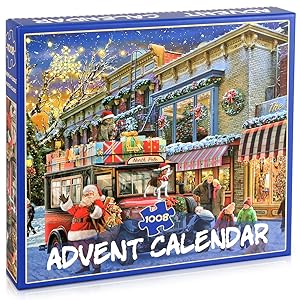Advent Calendar Jigsaw Puzzle for Adult Kids Gift 24 Days Christmas Countdown Calendars