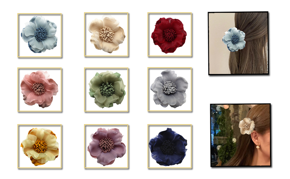 Large Flower Brooch And Pin for Women