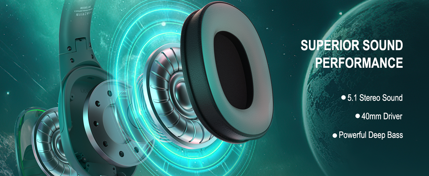Q6 Wireless Gaming Headset