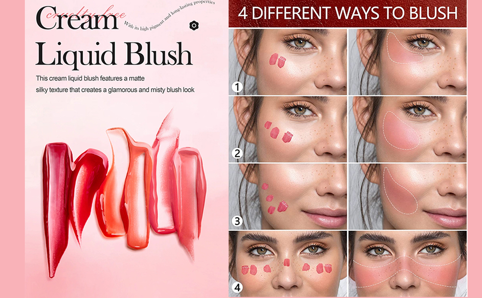 blush cream blush beauty blush stick rouge cream contour gesichts-make-up liquid blush rouge stick