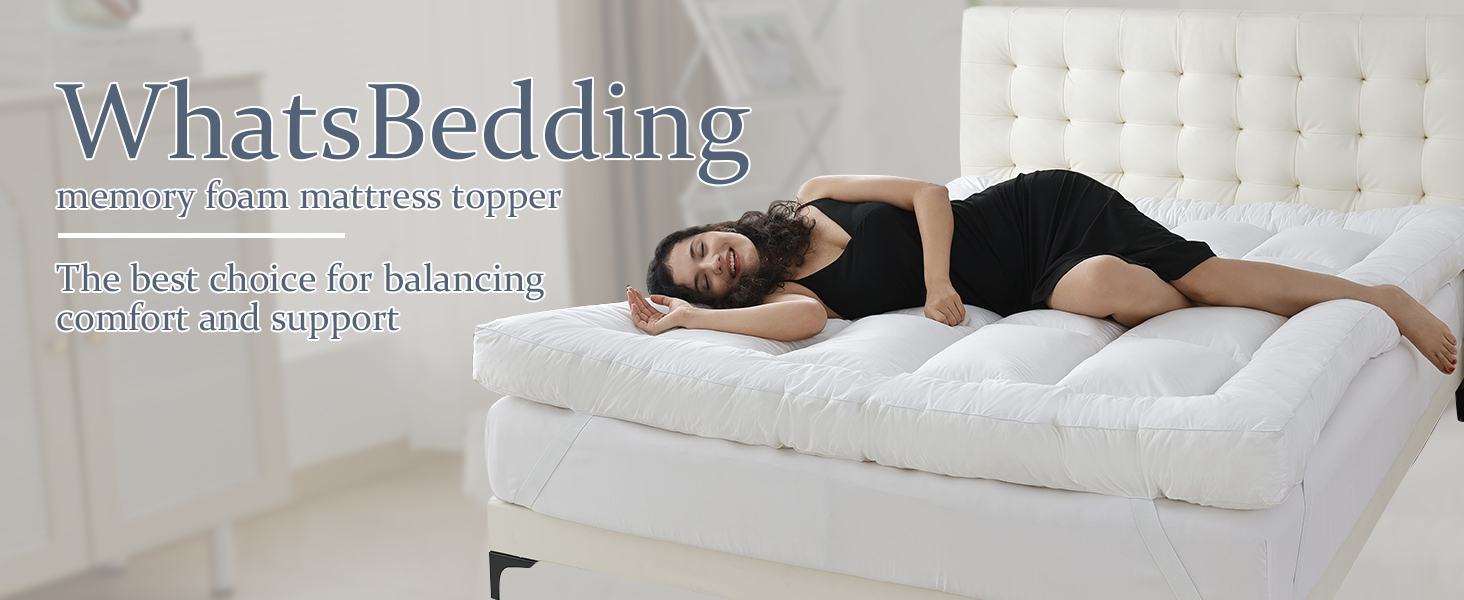 Memory Foam Mattress Topper