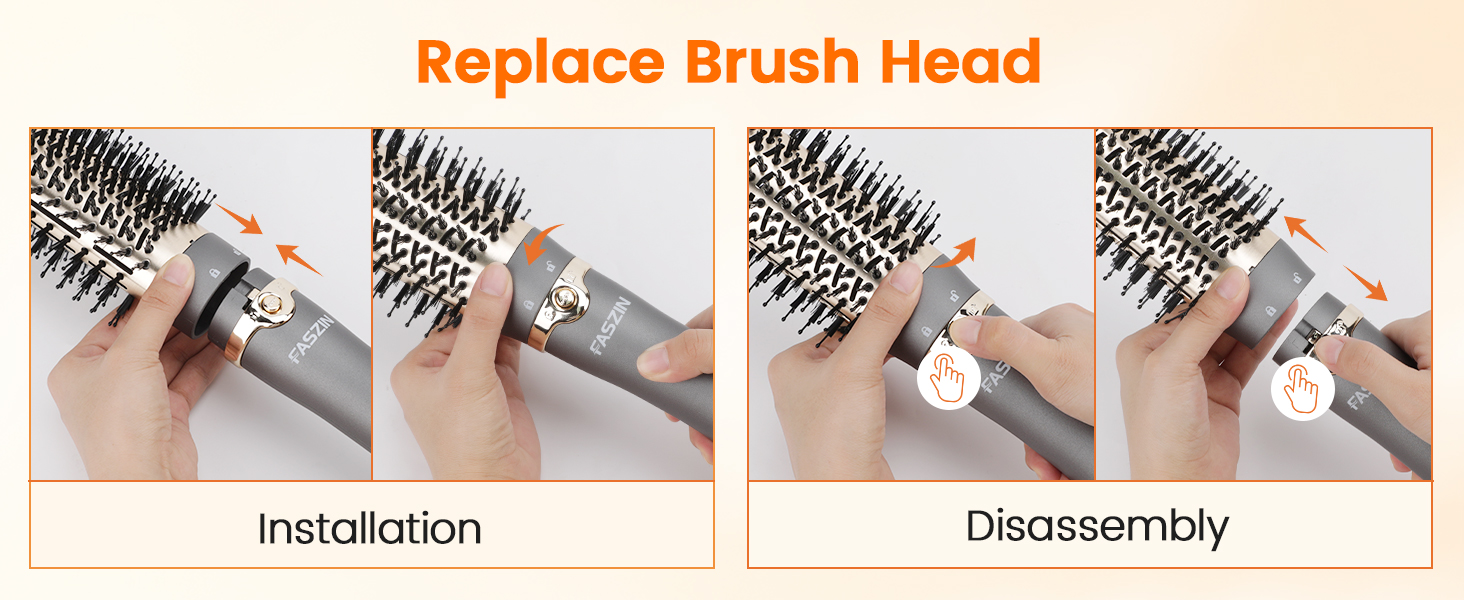 Faszin Hair Dryer Brush