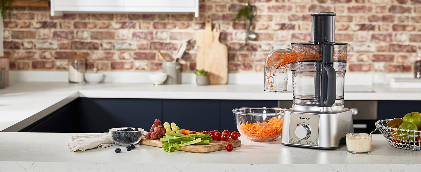 Kenwood MultiPro Express Food Processor FDP65.890SI, Allin1 System