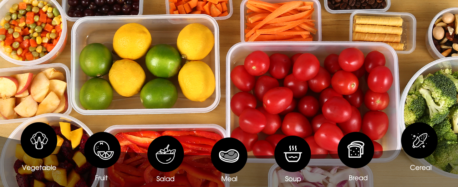 food storage containers with lids 