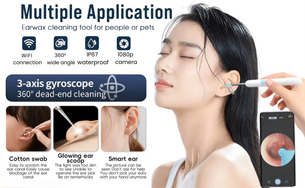 Resuable Ear Cleaner Tool Set 