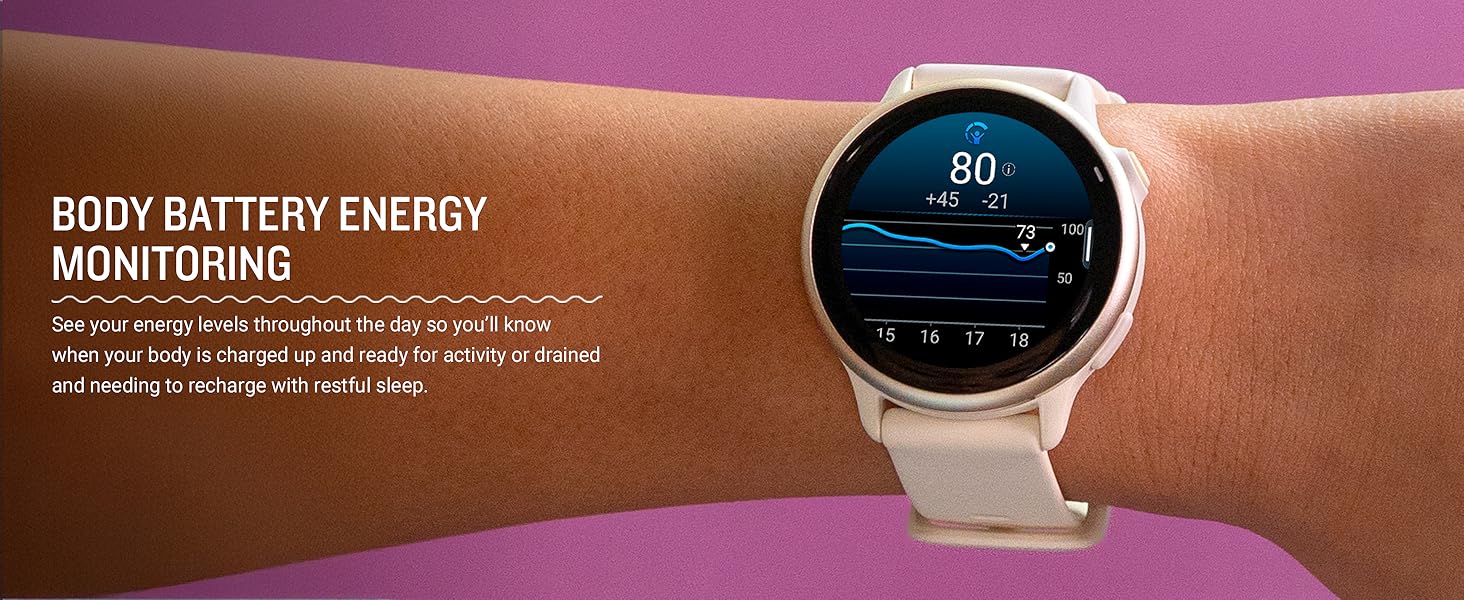 Vivoactive 6 - Body Battery and Energy Monitoring