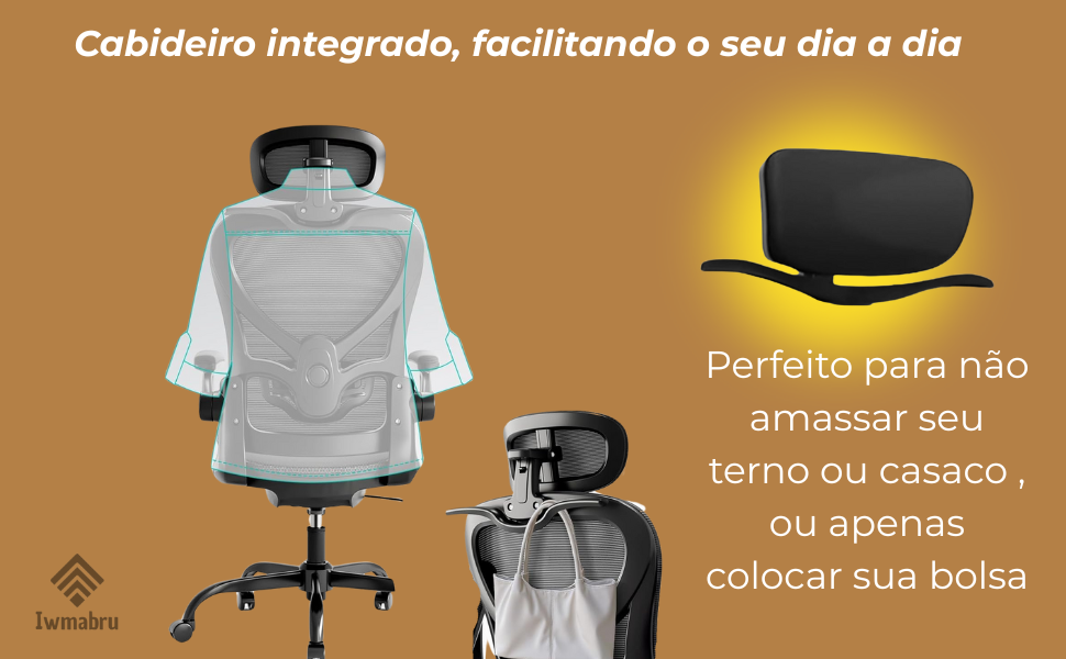 Cadeira de EscritCadeira de Escritório Ergonômica Giratóriaório Ergonômica Giratória