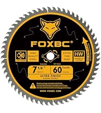 FOXBC 7-1/4 inch Circular Saw Blade Metal and Stainless