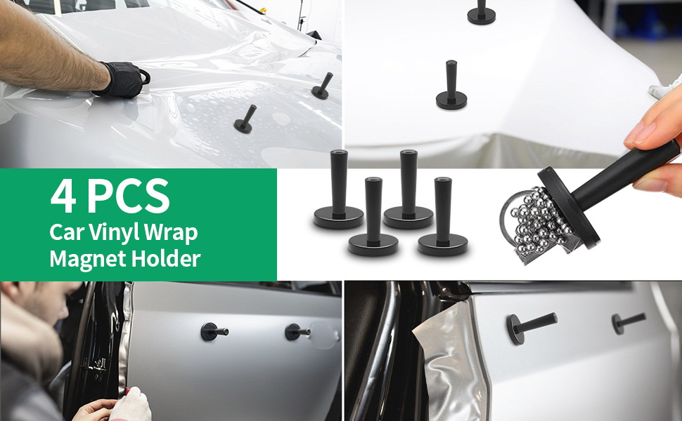 car vinyl wrap magnet holder