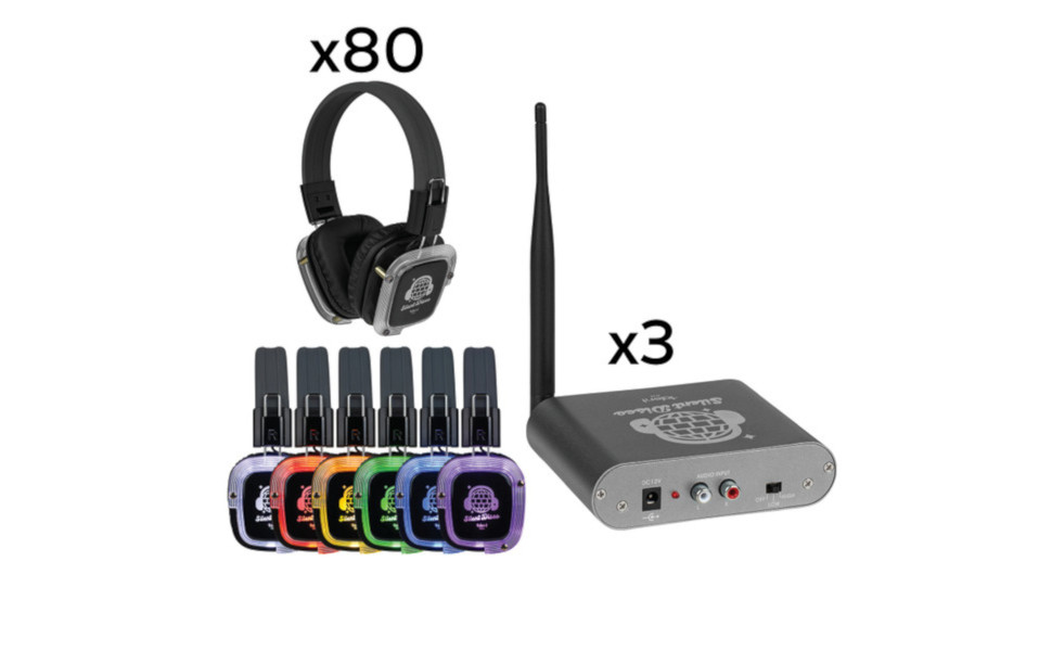 Talent Silent Disco Prism 80-Pack