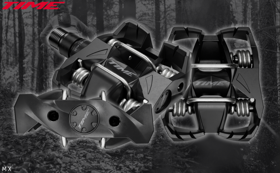 Amazon.com : Time MX 4 Pedals 9/16 Black : Sports & Outdoors