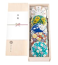 Amazon | 九谷焼 縁起豆皿 (縁起花) 小皿 花柄 絵皿 5枚セット