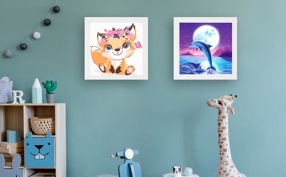 Animals dolphin Paint by Numbers Kit