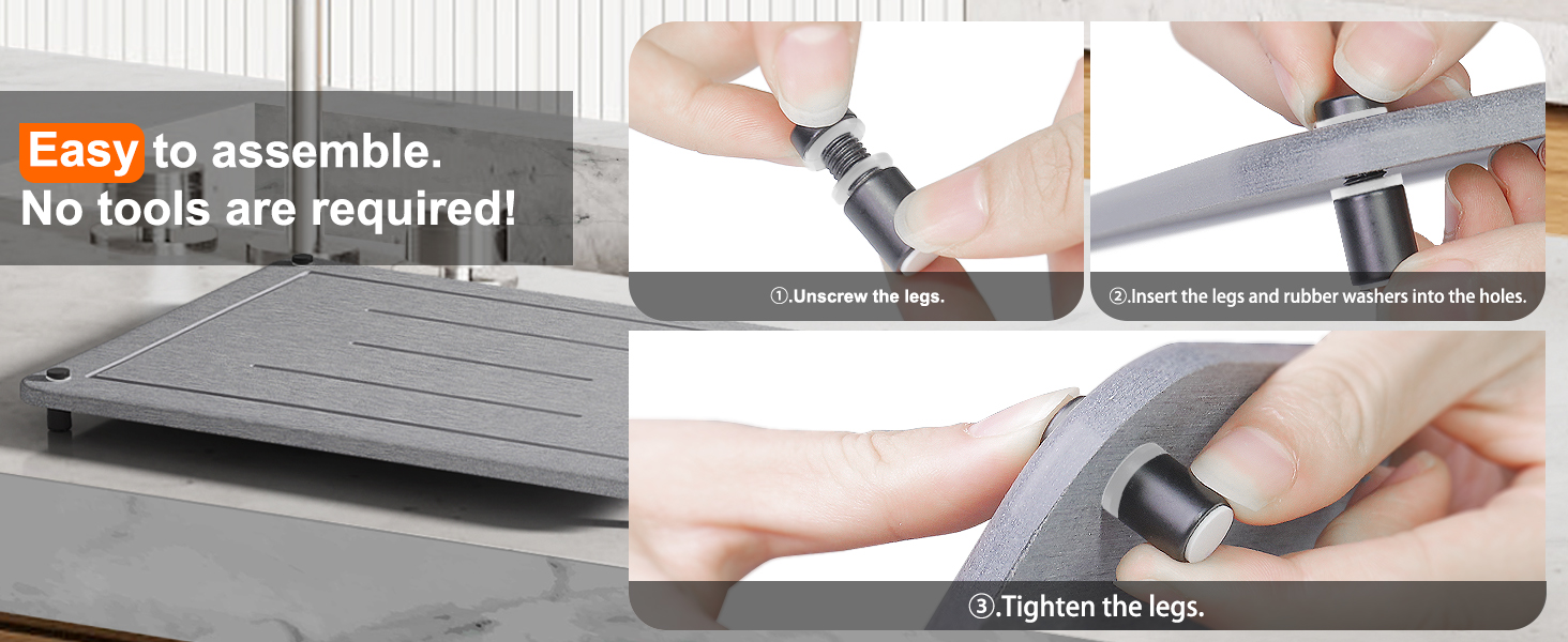 Easy to assemble. 