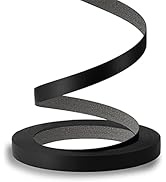 ZYJT Black Edge Banding, 3/4 inch x 100ft roll of Veneer Edge Banding -Pre-glued Flexible Edging,...