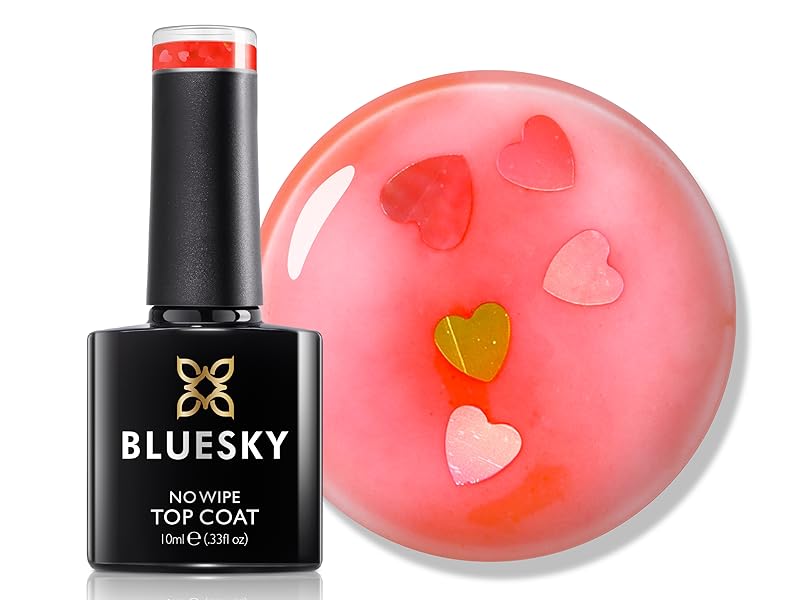 neon heart top coat